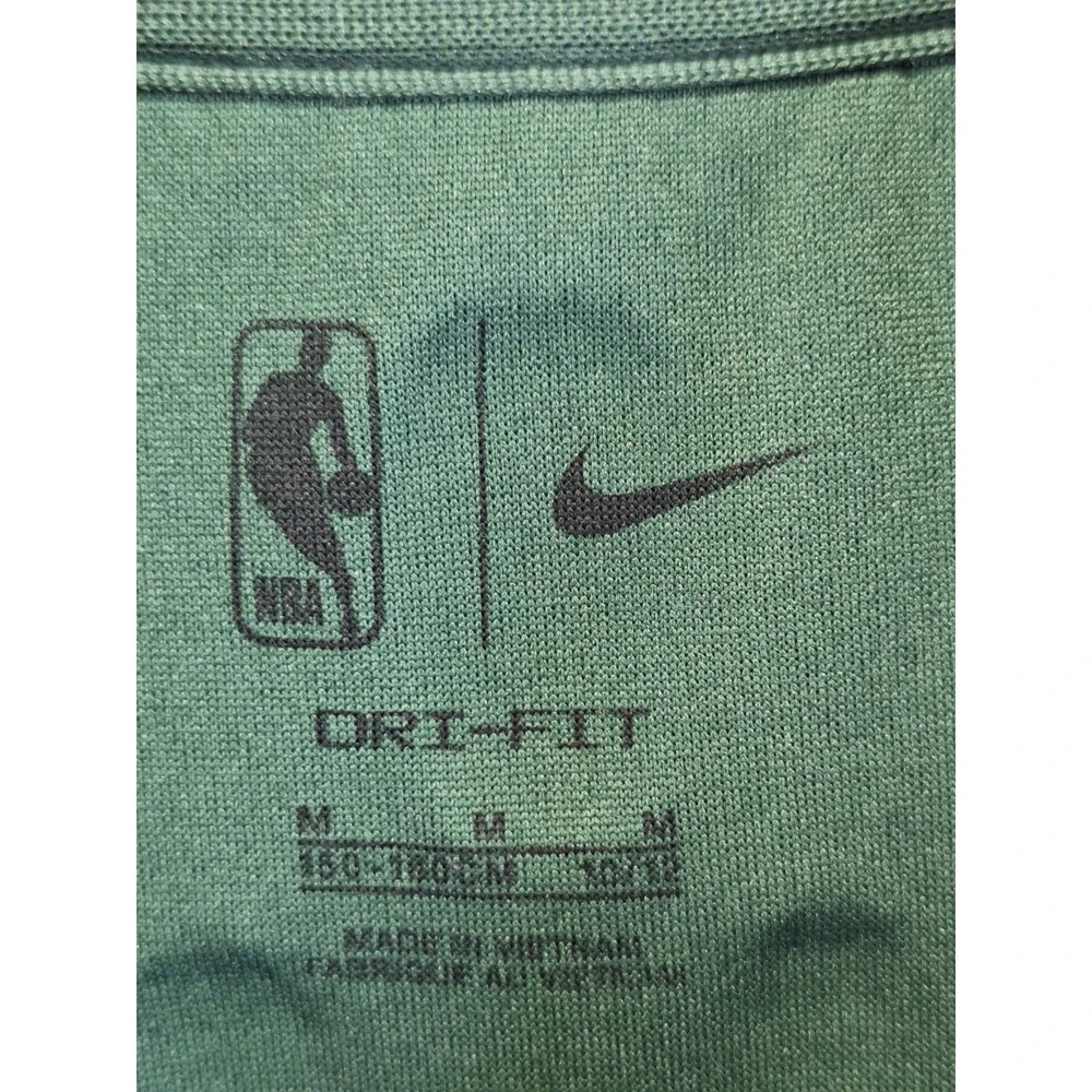 Milwaukee Bucks Jersey Boys M Green Nike Damian Lillard Basketball Icon Edition‎
